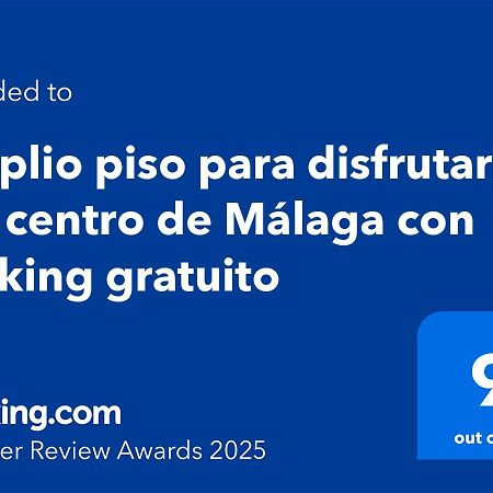 Amplio Piso Para Disfrutar Del Centro De Malaga Con Parking Gratuito Luaran gambar