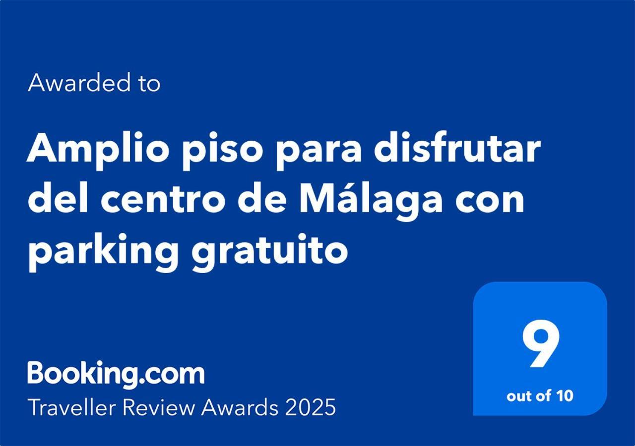 Amplio Piso Para Disfrutar Del Centro De Malaga Con Parking Gratuito Luaran gambar